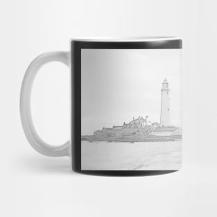 St marys lighthouse Mug